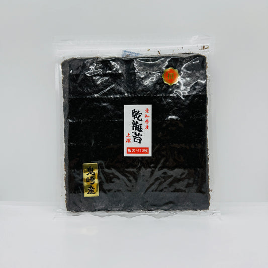 Dried Seaweed Nori Full size -鬼崎産乾海苔 上撰全型10枚-