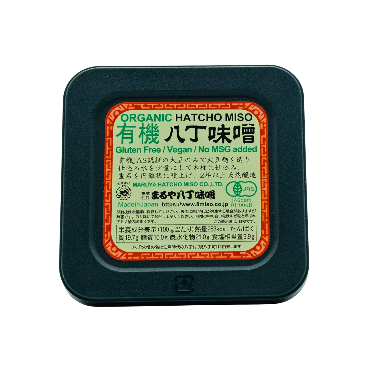 Organic Miso "Hatcho-miso" -有機八丁味噌- 300g