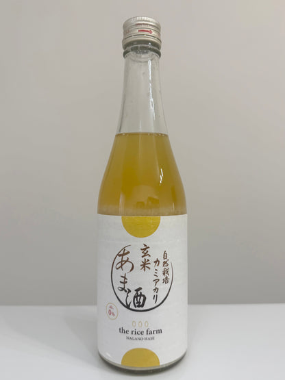 Brown rice Amazake -自然栽培カミアカリ玄米甘酒- 540g