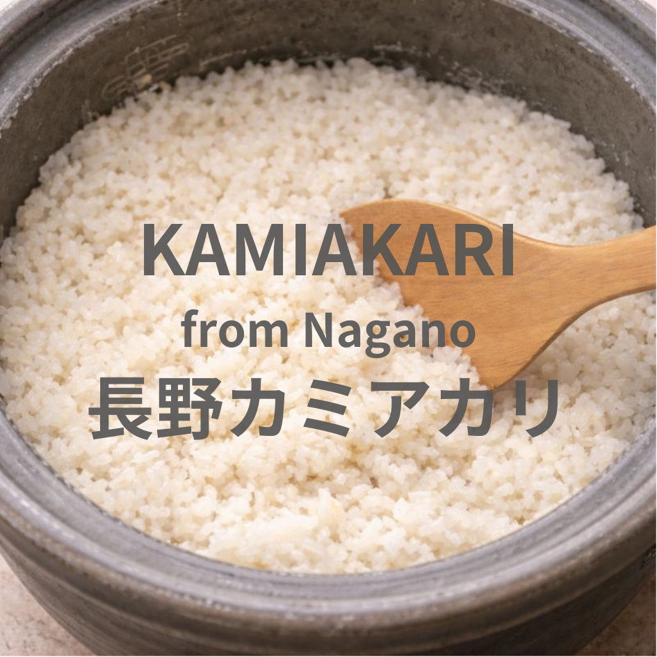 【Organic】KAMIAKARI from NAGANO - 長野 カミアカリ 2025年産 ※Only Brown