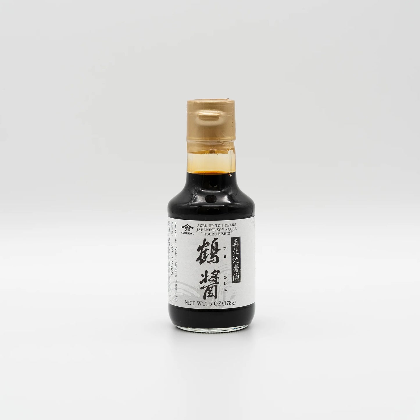 Soy Sauce "Tsurubishio" 4 Years Aged -4年熟成二段仕込み醤油「鶴醤」-